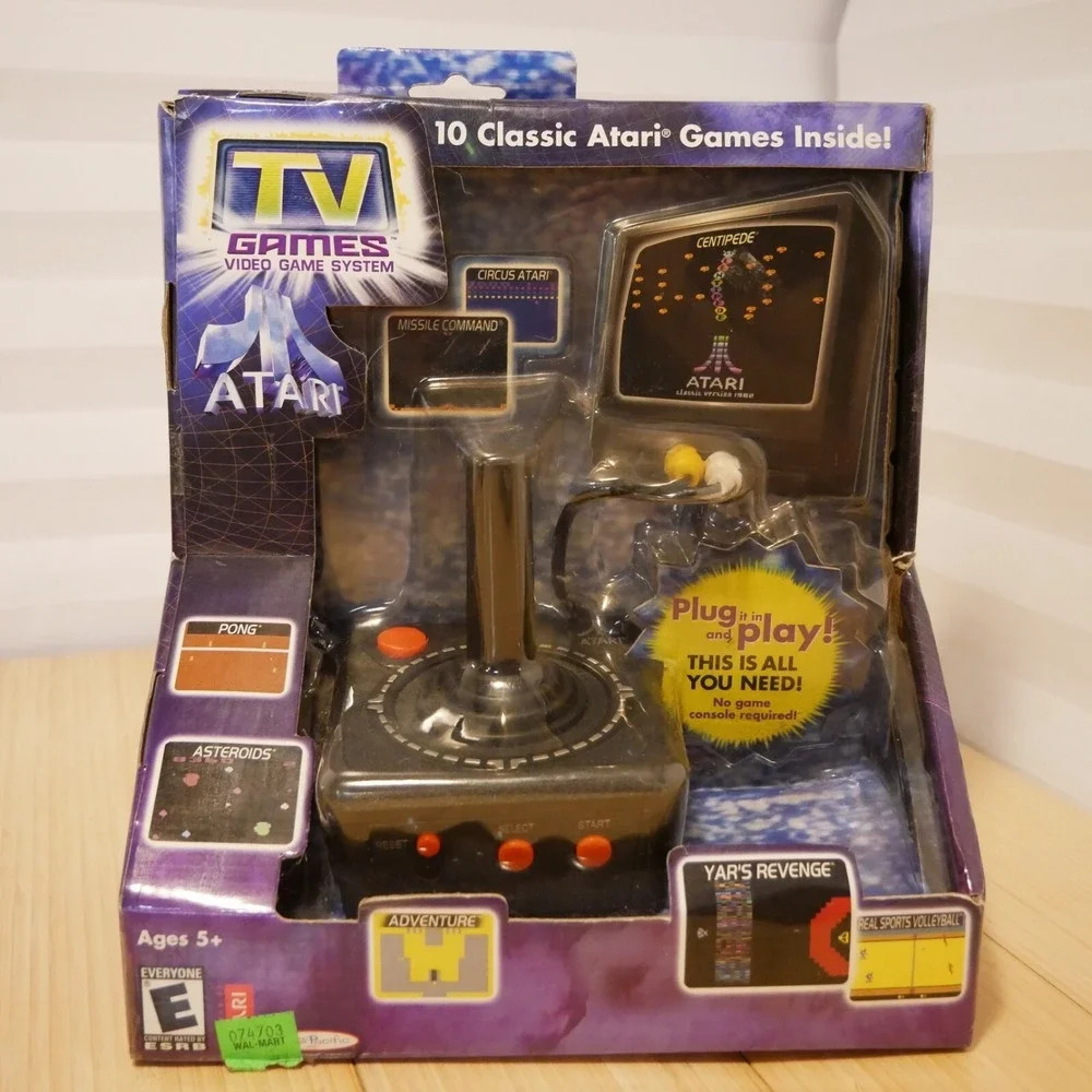 Atari 10-in-1 Plug & Play TV Games (Jakks Pacific TV game systems, 2002) - 03